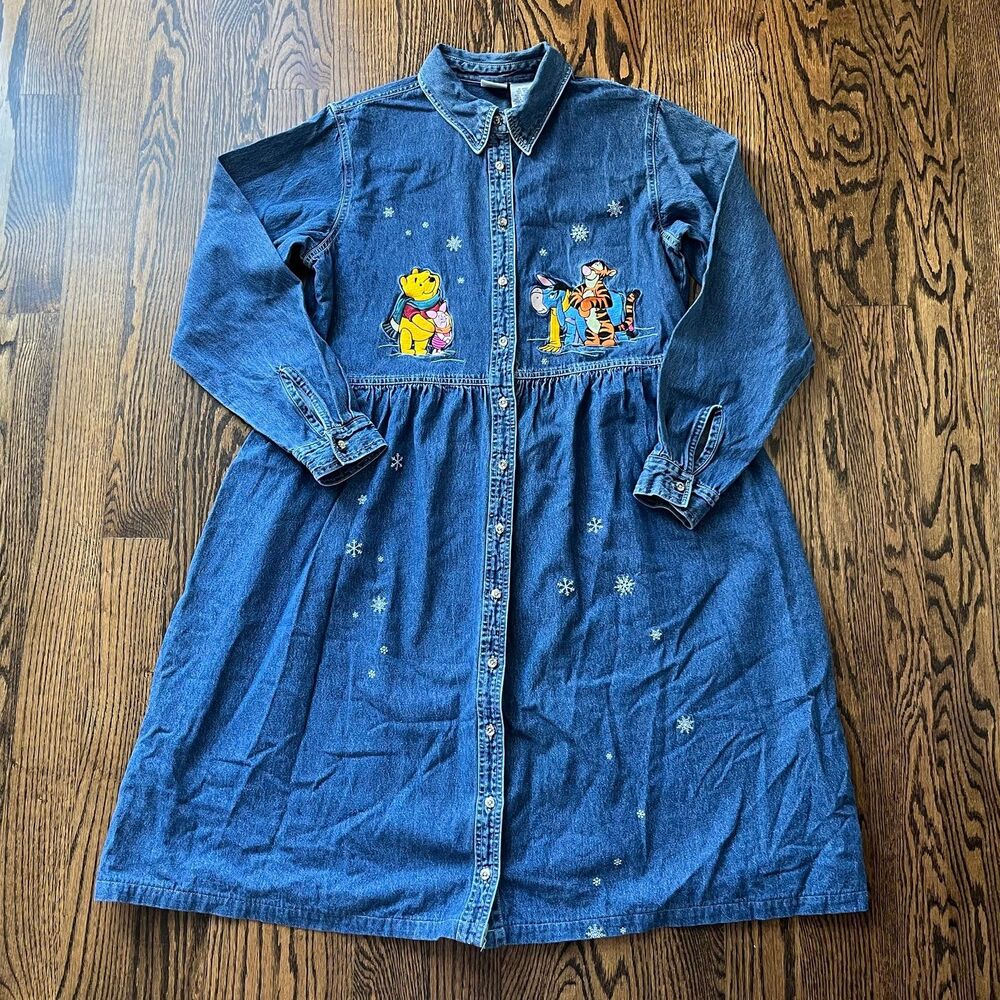 Disney Vintage Winnie the Pooh Christmas Dress (XL)